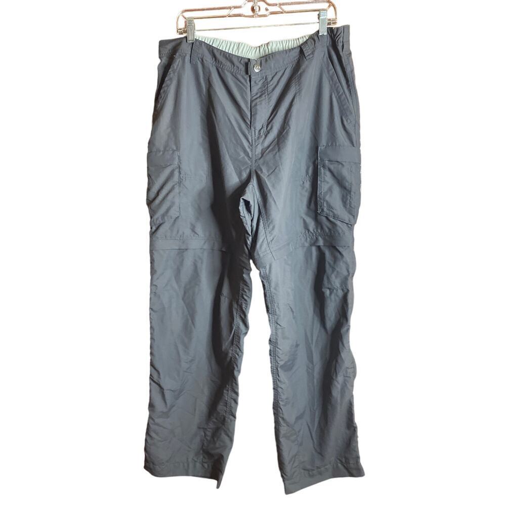 REI Women Zip Gray Pants Petite 16